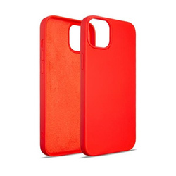 Beline Etui Silicone iPhone 14 Plus / 15 Plus Czerwony