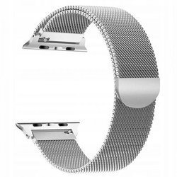 Bransoleta Tech-Protect Milaneseband Apple Watch 4 / 5 / 6 / 7 / SE (38 / 40 / 41 Mm) Silver