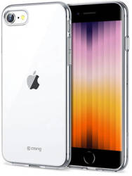 Crong Crystal Slim Cover - Etui iPhone SE (2022/2020) / 8 / 7 (Przezroczysty)