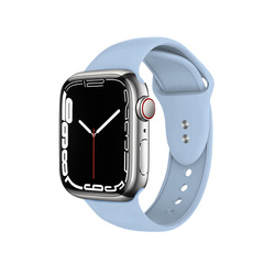 Crong Liquid - Pasek Do Apple Watch 38/40/41 mm (Błękitny)