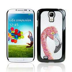 Etui plastikowe Call Candy do Samsung Galaxy S4 i9500 Animal Collection Flamingo