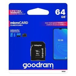 Karta Pamięci Goodram Microcard 64 Gb, Adapter Sd