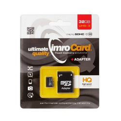 Karta Pamięci Microsd 64Gb Imro+ Adp 10C Uhs-1