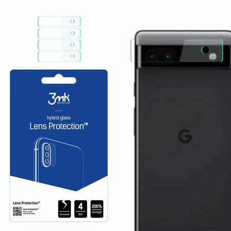 3MK Lens Protect Google Pixel 6A 4Szt