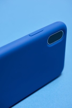 Etui Puro Icon Cover Blue Do iPhone Xs Max