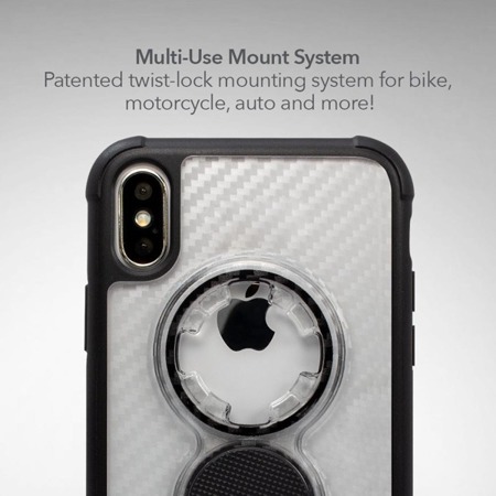 Etui Rokform Crystal Carbon Do Apple iPhone Xs Max