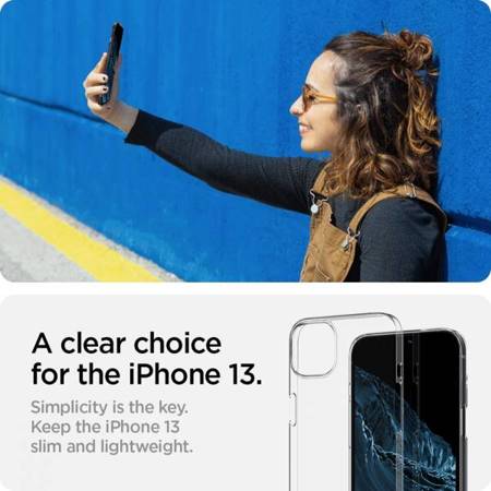 Etui Spigen Airskin iPhone 13 Mini Crystal Clear