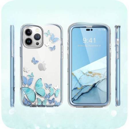 Etui Supcase Cosmo Do iPhone 14 Pro Max, Blue Fly