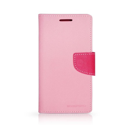 Etui portfel Goospery do Samsung Galaxy A7 różowy ze standem