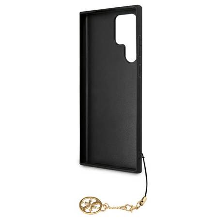 Guess 4G Charms Collection - Etui Samsung Galaxy S22 Ultra (Szary)