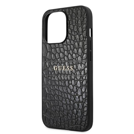 Guess Croco Stamp Lines Etui Do iPhone 13 Pro Max