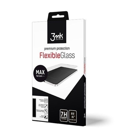 Hybrydowe Szkło 3MK Flexible Glass Max 7H Black Do Samsung Galaxy S10E - 1 Sztuka
