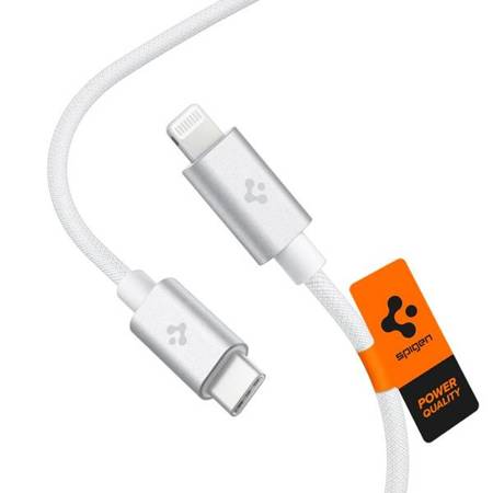 Kabel Spigen Pb2200 USB-C Lightning 200CM White