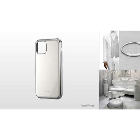 Moshi Iglaze - Etui iPhone 11 Pro Max (Pearl White)
