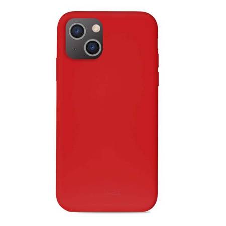 Puro Icon Anti-Microbial Cover - Etui iPhone 13 Z Ochroną Antybakteryjną (Czerwony)
