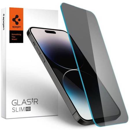 Szkło Spigen Glas.TR Privacy Do iPhone 14 Pro Max