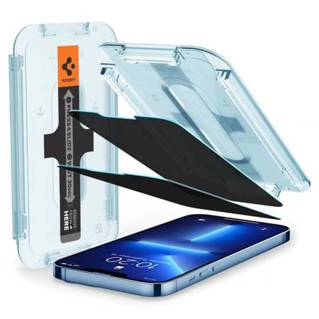 Szkło Spigen Privacy 2-Pack Do iPhone 13 Pro Max