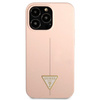 Guess Silicone Triangle Logo - Etui iPhone 13 Pro (Różowy)