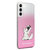 Karl Lagerfeld Choupette Eat - Etui Samsung Galaxy S22 (Różowy)